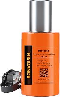 Bonvoisin 20T Hydraulic Cylinder Jack Porta Power Ram 2" Stroke Mini Single Acting Lifting Cylinders for Machinery Shipbuilding