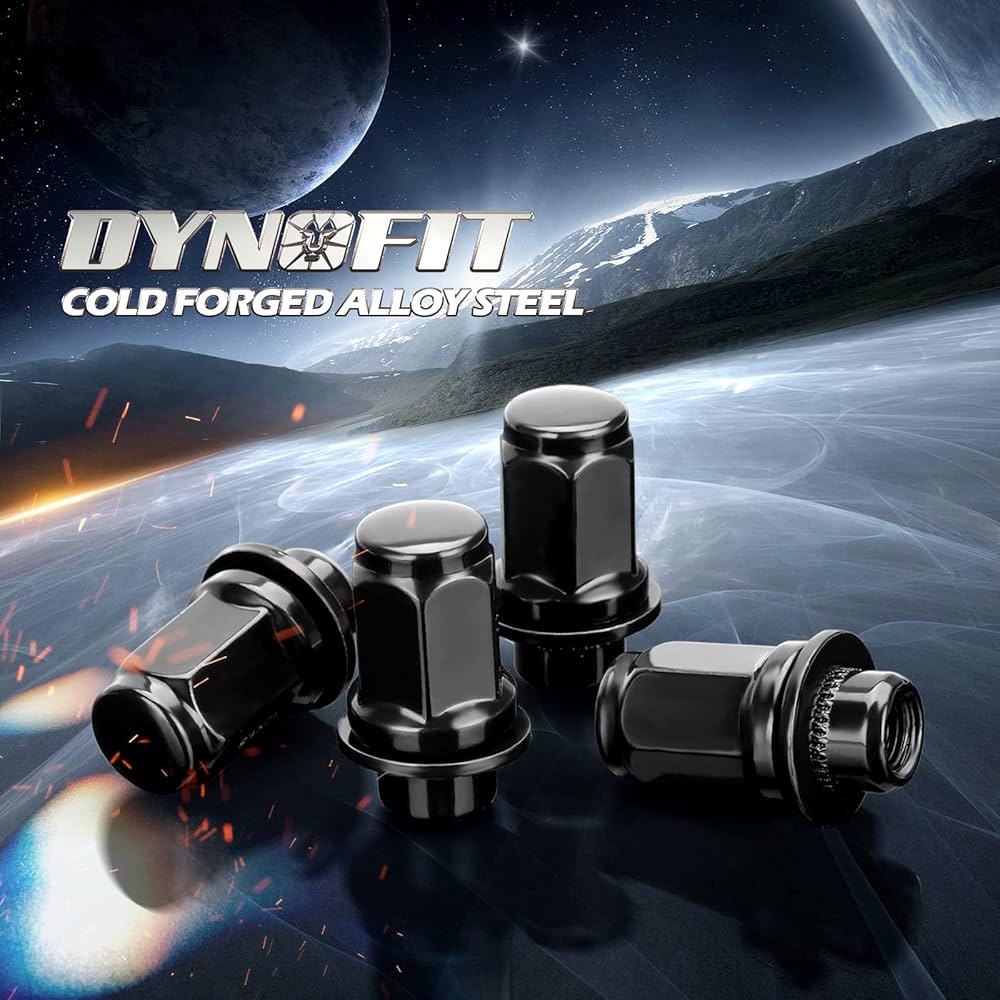 宇崎日新 GRAYZER ISO TNTune 1.25-500 24Pc Black M12x1.5 Spline Tuner ET Style Lug Nut+Key Toyota