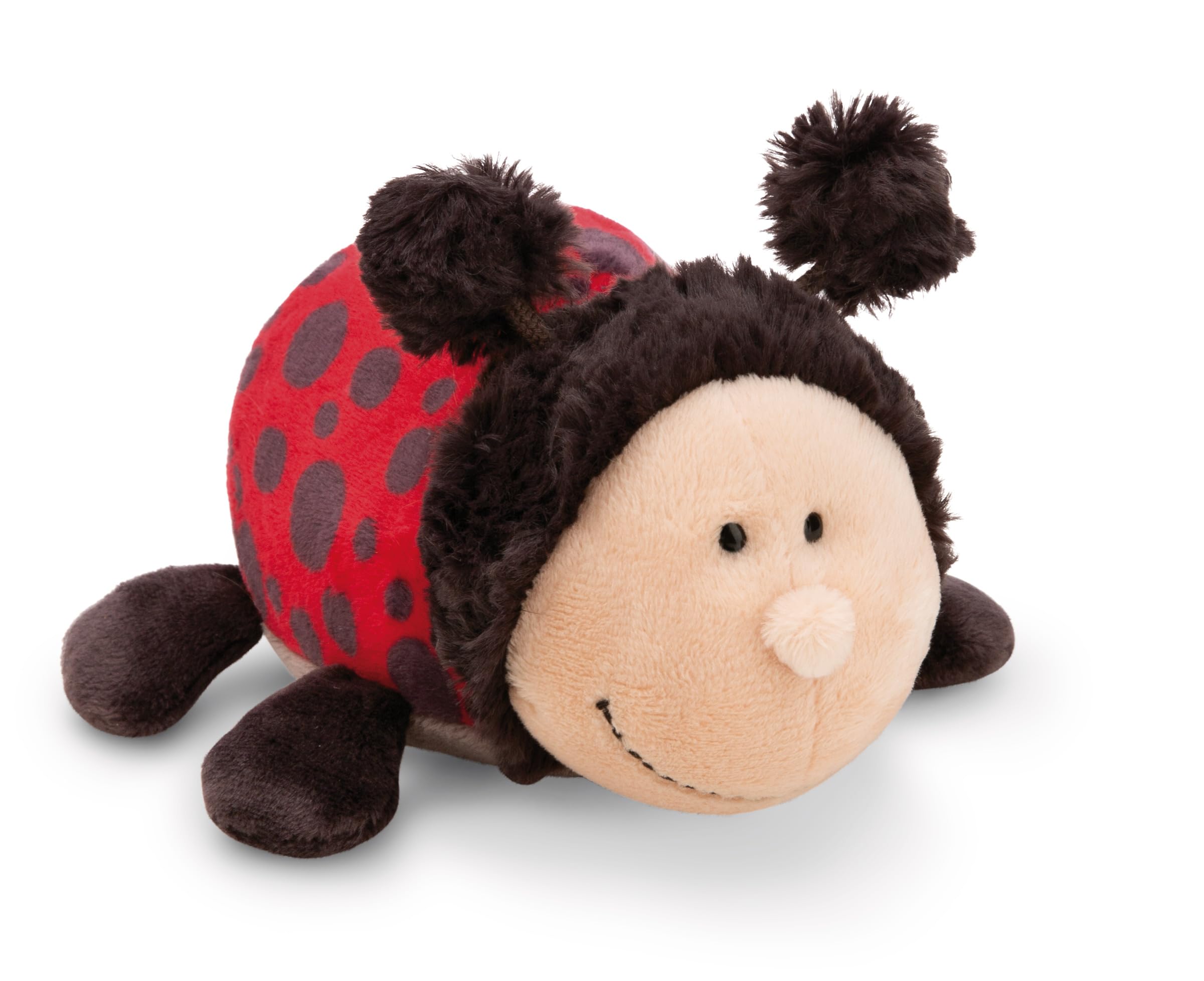 NICI soft toy ladybird Dotti-Lotti 18cm - red - Fluffy plush, cute to cuddle and play with, for children & adults, great gift idea - 61630