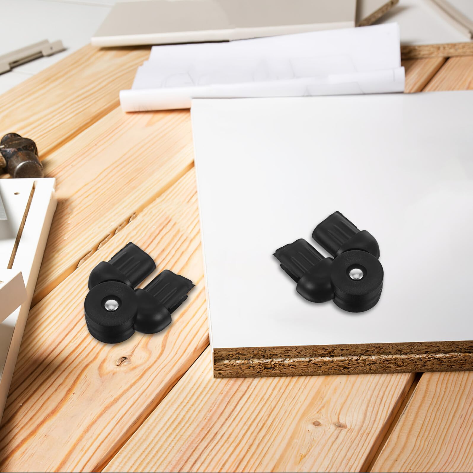 2 Pezzi Giunti in Plastica per Sedie Pieghevoli Adattatori per Tubi di Poltrone Reclinabili e Sdraio Accessori per Connessione Stabile e Compatibile Sedie da Spiaggia