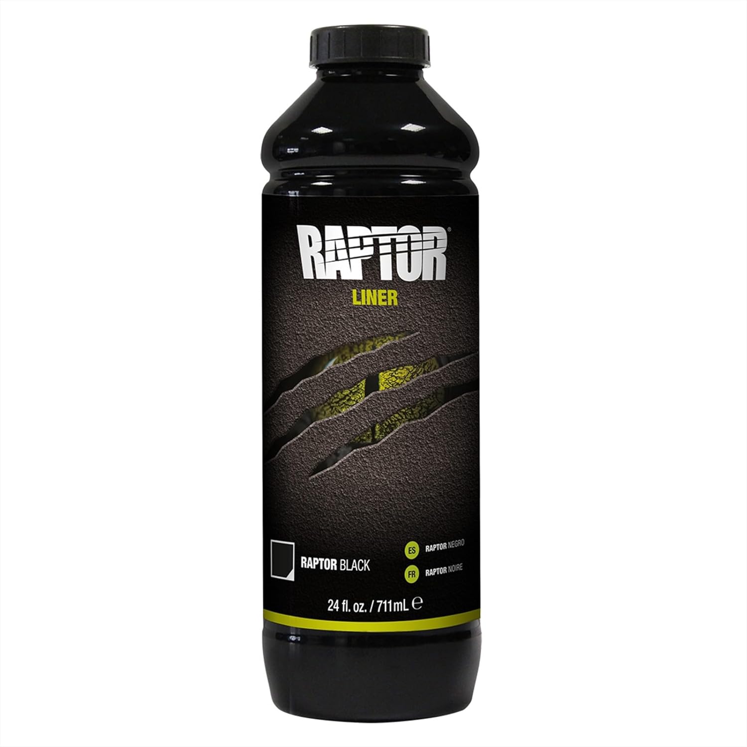 U-POL Raptor Black Urethane Spray-On Truck Bed Liner Kit, 2K Protective Coating with Spray Gun, UV Resistant, DIY Bedliner for Trucks, 4 Quarts