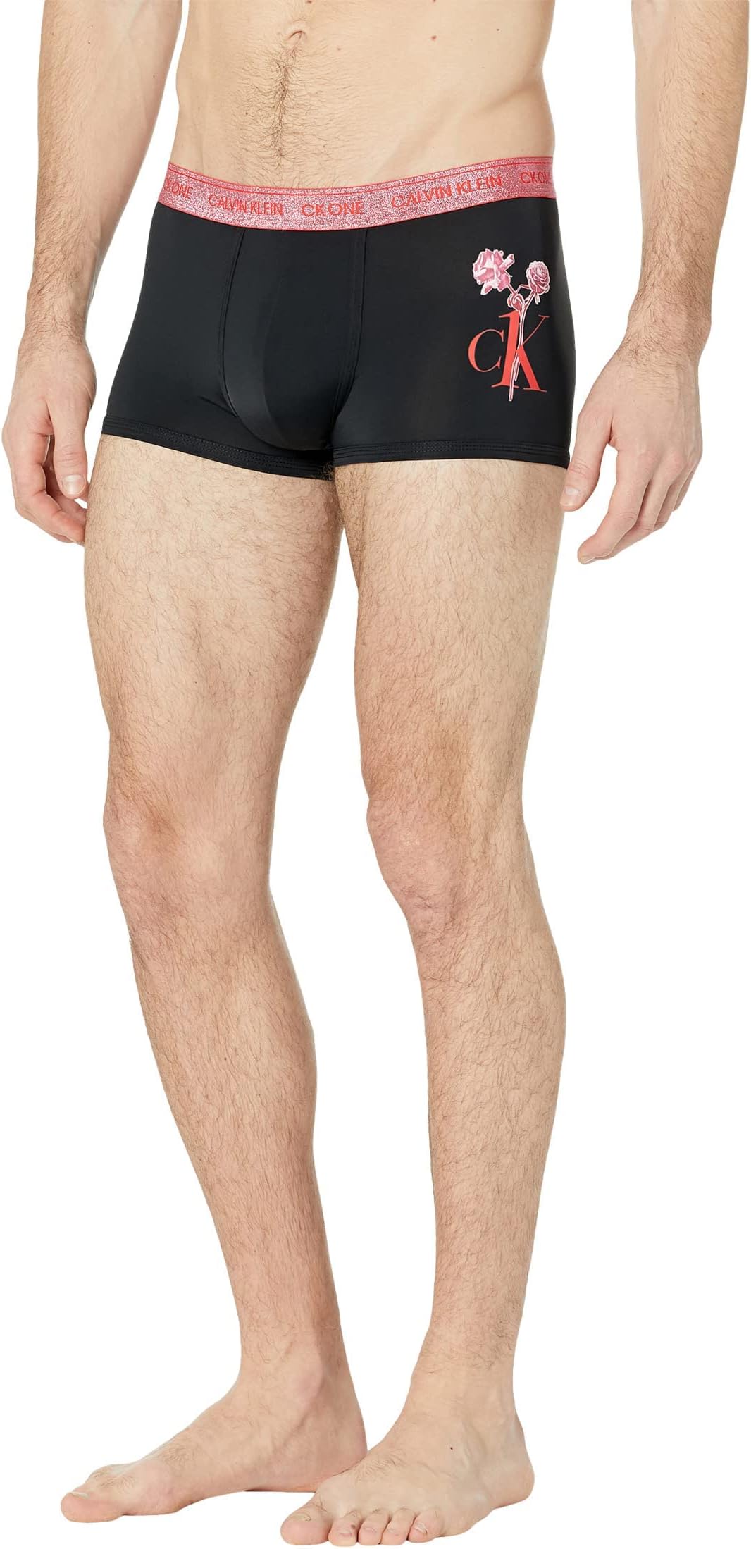 Men's Ck One Glitter Micro Low Rise Trunk