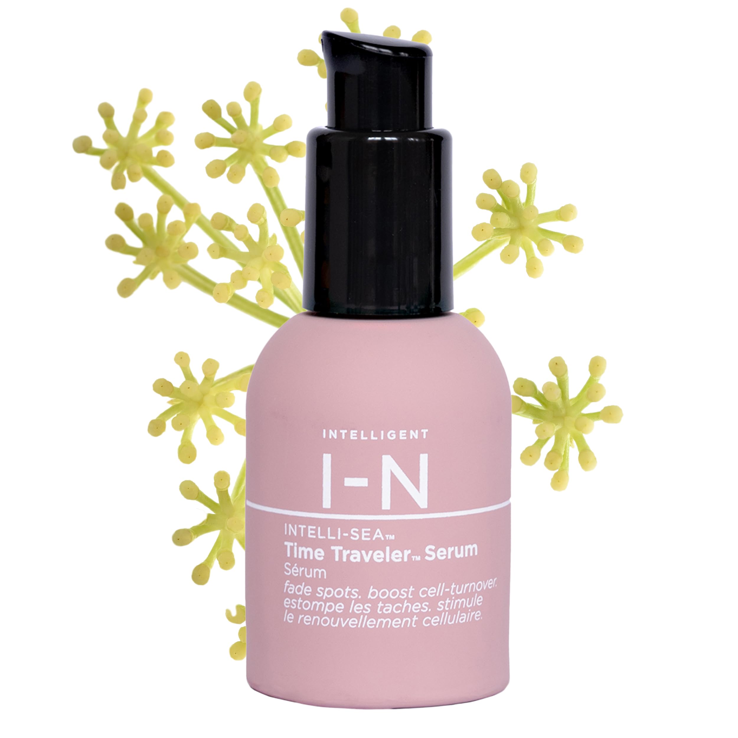 Intelligent Nutrients Time Traveler, Sierio viso con Formula Organica Anti-Age con Bio-Retinolo, Favorisce il Rinnovo Cellulare, attenua le macchie scure, 30ml