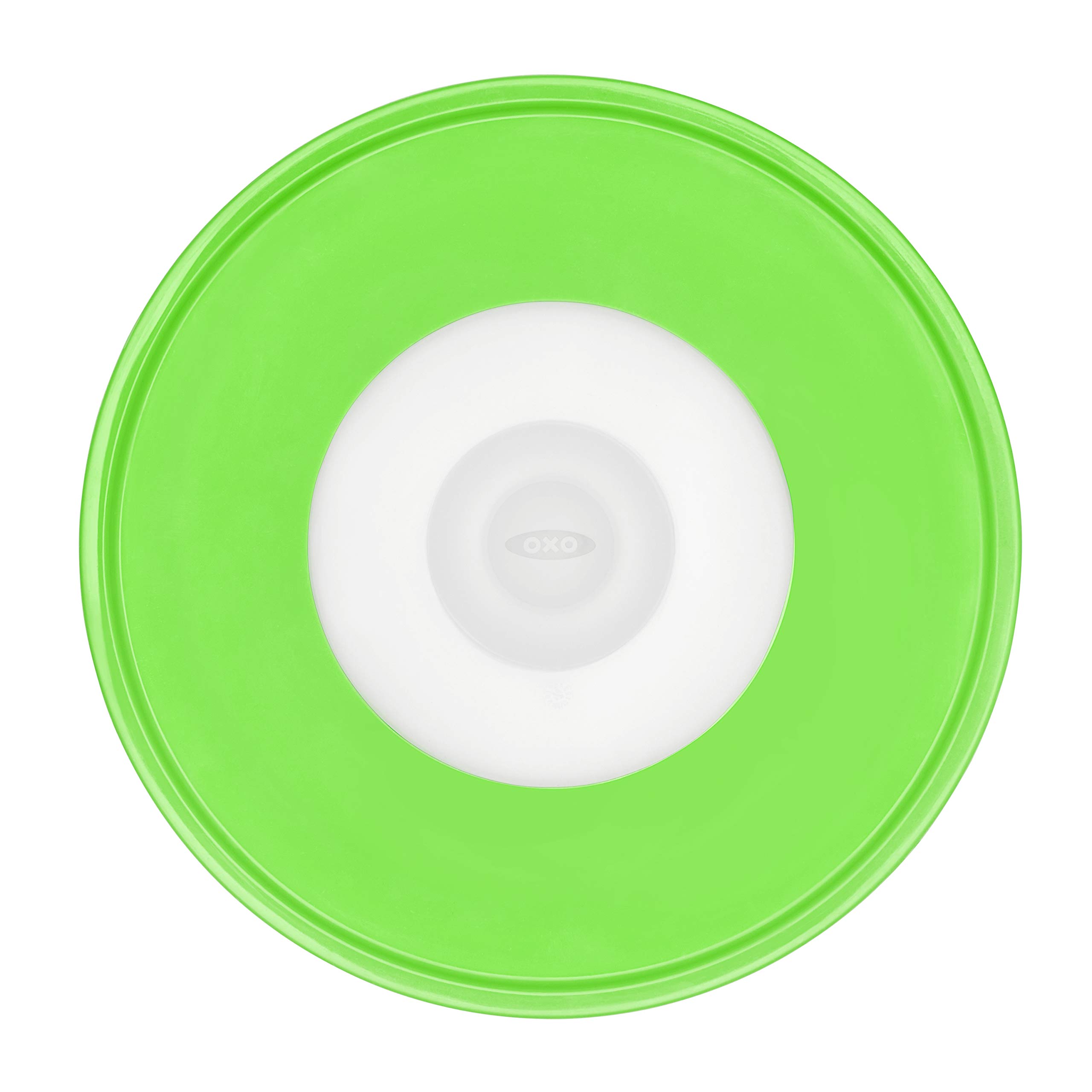 OXO Good Grips Reusable Lid - Medium - 8 Inch, Green/Clear