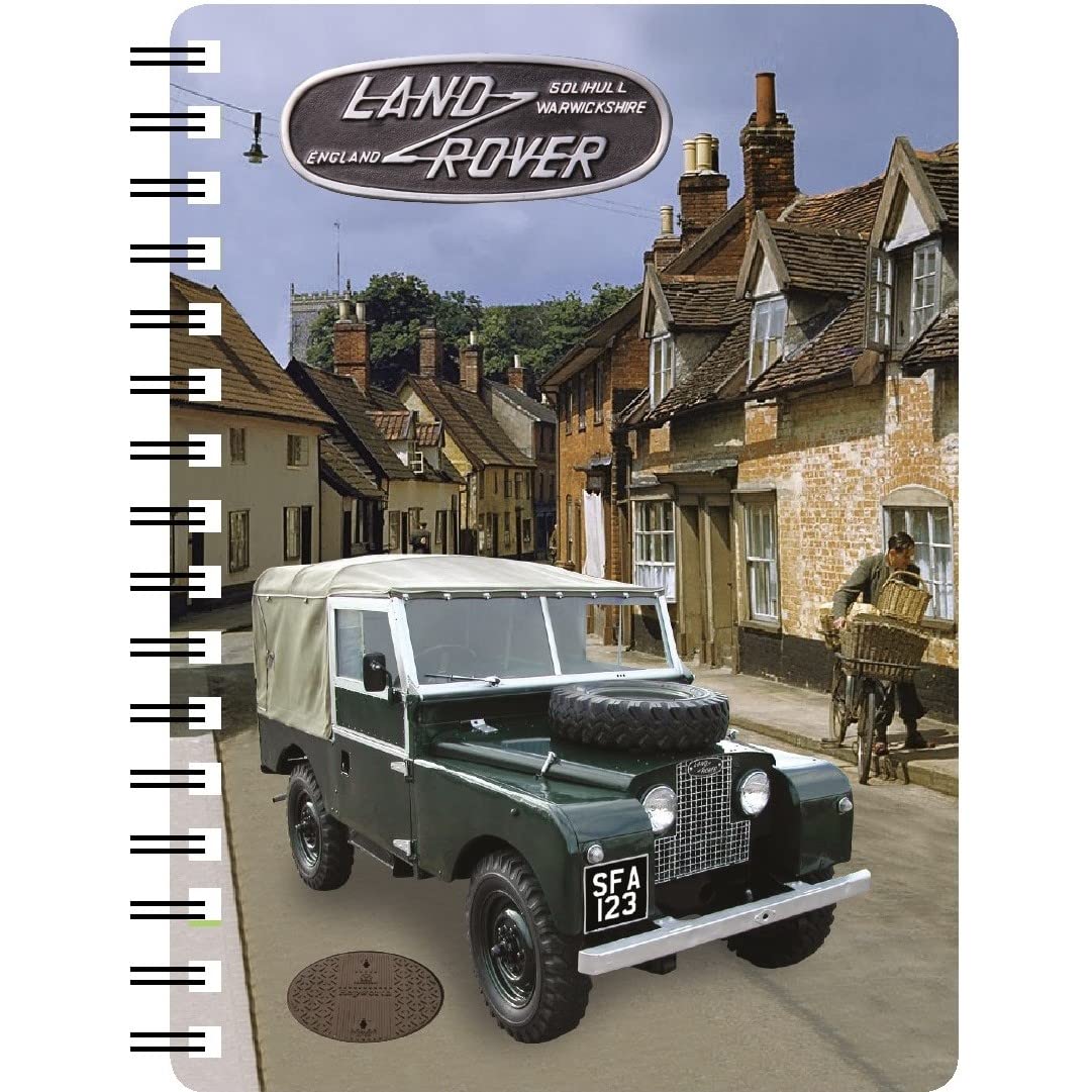 Faithful Friends LAND ROVER SERIES ONE 3D Notebook STUNNING LENTICULAR 3D EFFECT