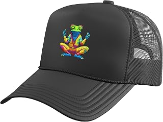 Chameleon Yoga Trucker Hat with Adjustable Mesh Back
