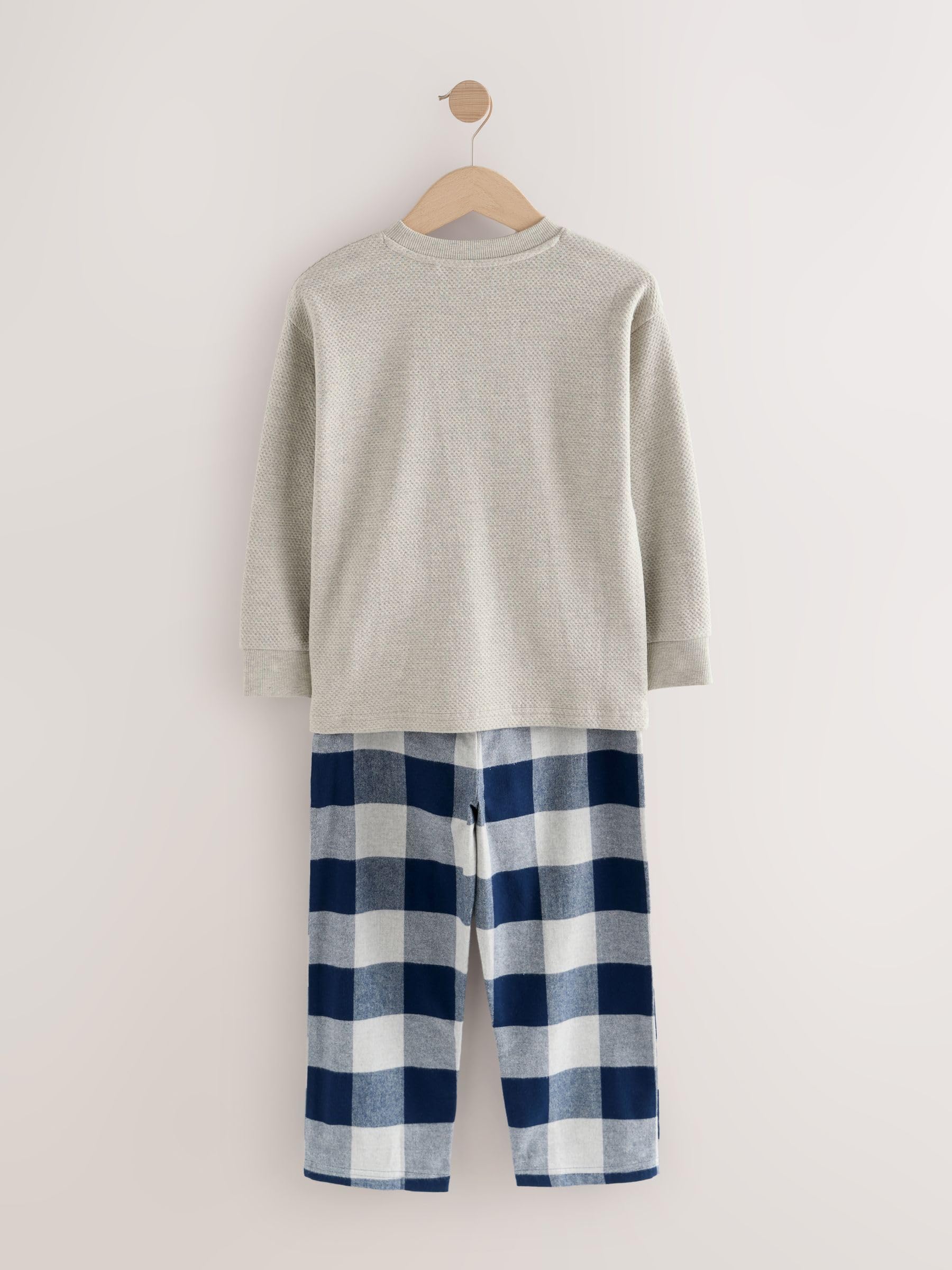 NEXT Jungen Karierte Pyjamas aus Webstoff im 2er-Pack 98-176