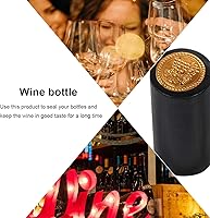 Vista 5 de STOBOK Corchos para botella de vino de crucero, 100 unidades de cápsulas termorretráctiles para botellas de vino, cápsulas retráctiles para bodegas