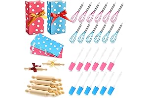 48 Pieces of Kids Mini Baking Utensils Sets
