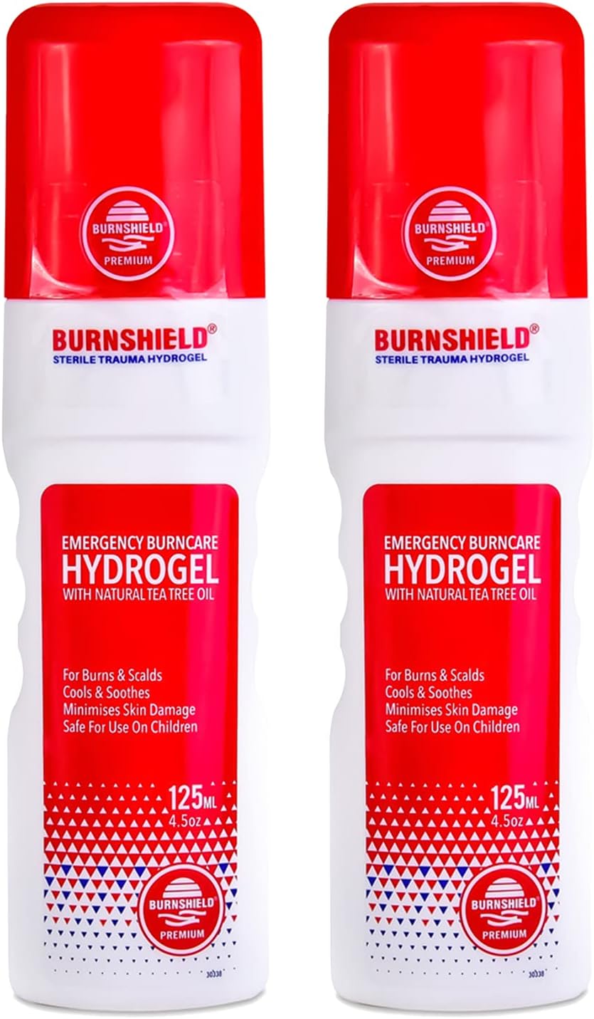 Premium Hydrogel Burn Spray 4.5 oz (125 ml) - 2 Count