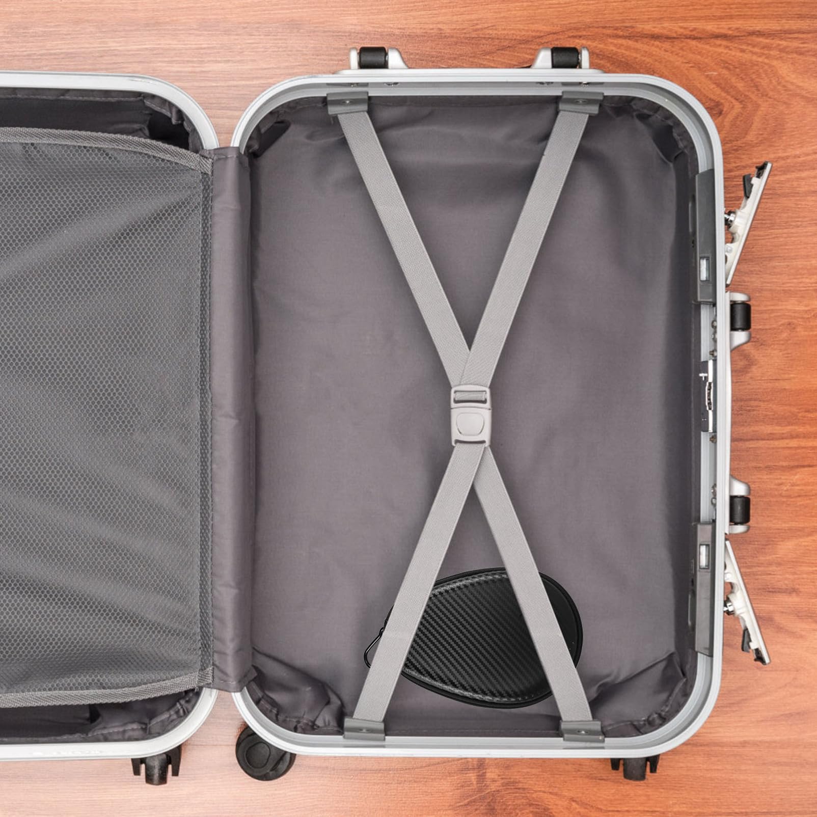 Artibetter Borsa Organizer per Cuffie Custodia Eva Rigida per Auricolari e Cavi Dati Portatile per Accessori da Viaggio
