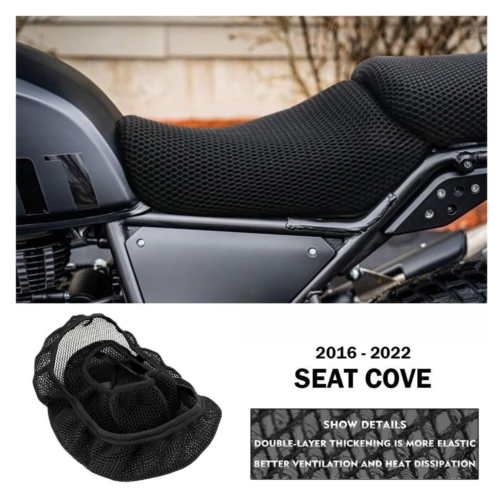 Coprisella Coprisedile Moto Per Ro&yal Enfi&eld Himalayan 411