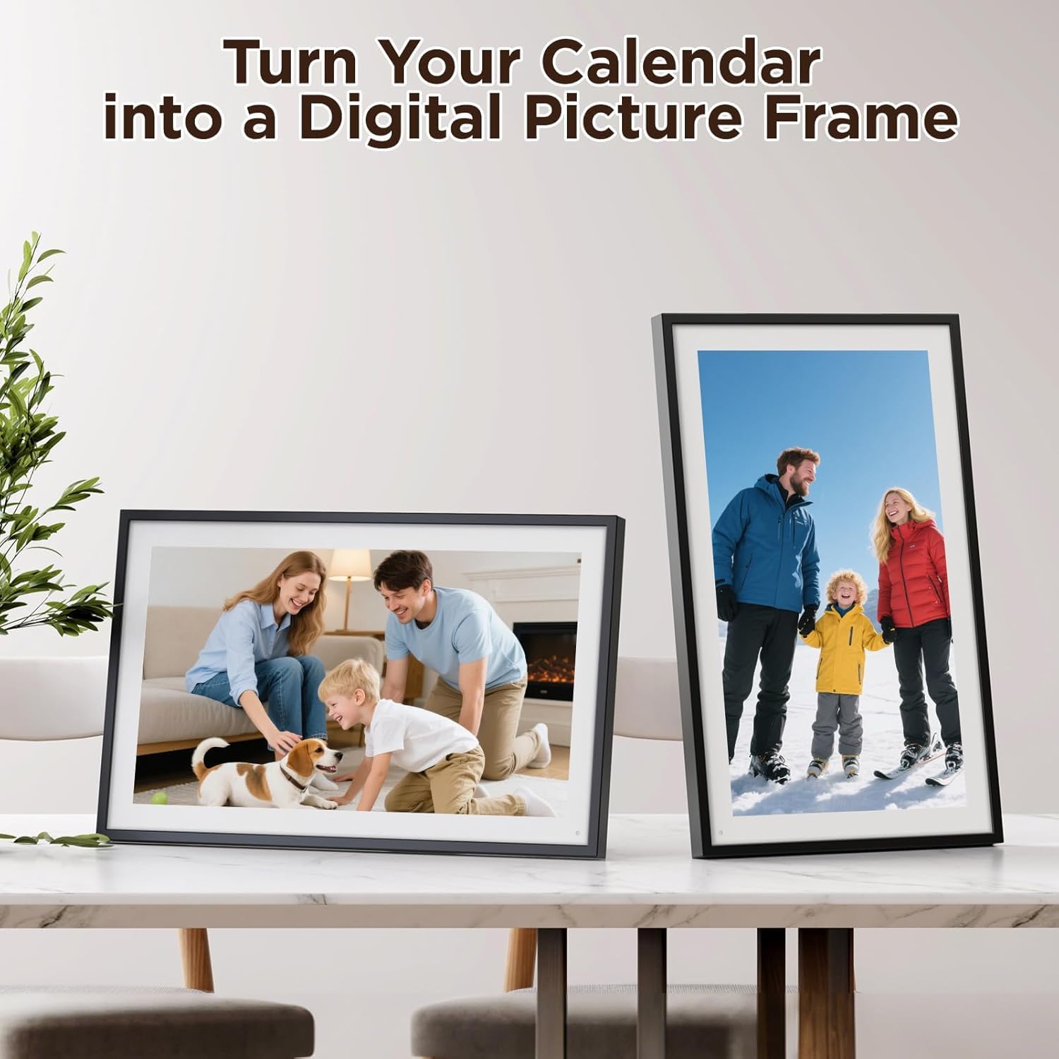 10.1 Cali Smart Digital Calendar, HD Touch Ecreen Planner, Home Interactive Electron Calender, Planner Cage for Family Office