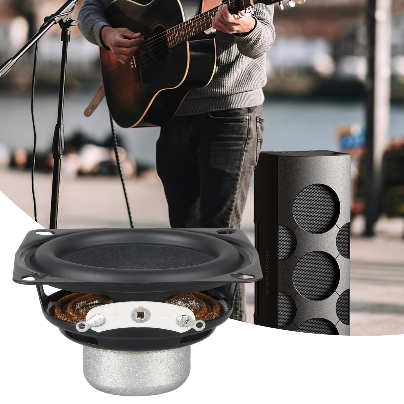 Altoparlante 2" 5W 4Ω Con Doppio Magnete Al Neodimio – Bassi Profondi, Risposta 140Hz-20kHz, Per Sistemi Compatti! - 5