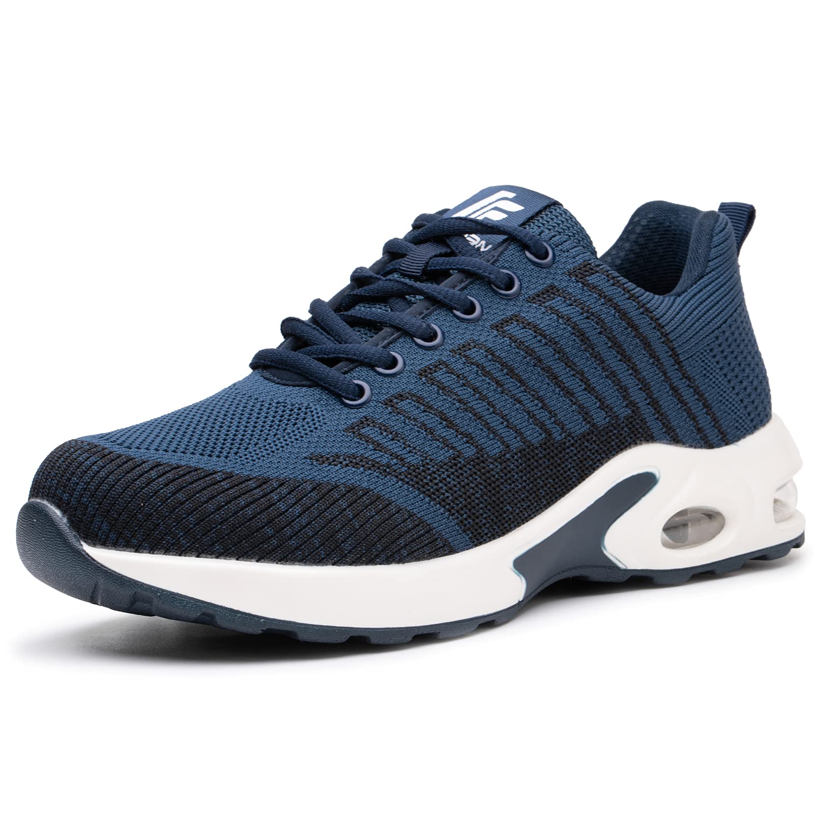 Steel Toe Shoes for Men Comfortable Safety Shoes Non Slip Steel Toe Sneaker