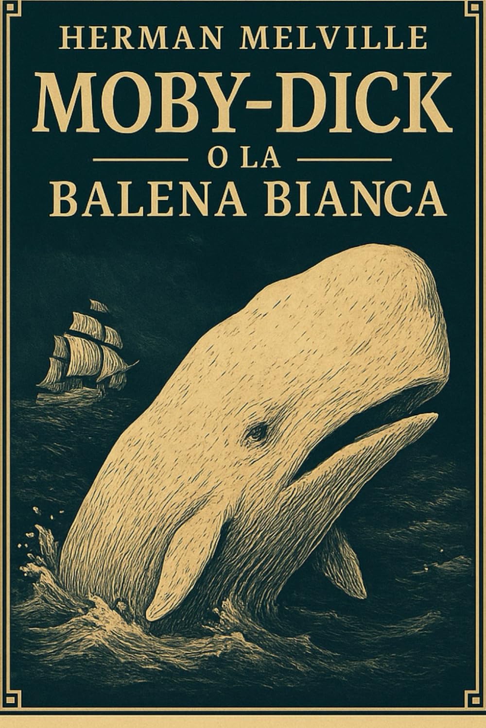 Moby-Dick o La Balena Bianca: (Italian Version)