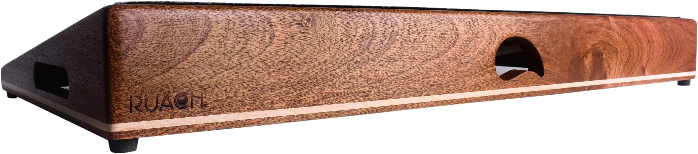 Ruach Foxy Lady Hardwood Pedalboard and Carry Case for Guitar Effects Pedals (Size 4)