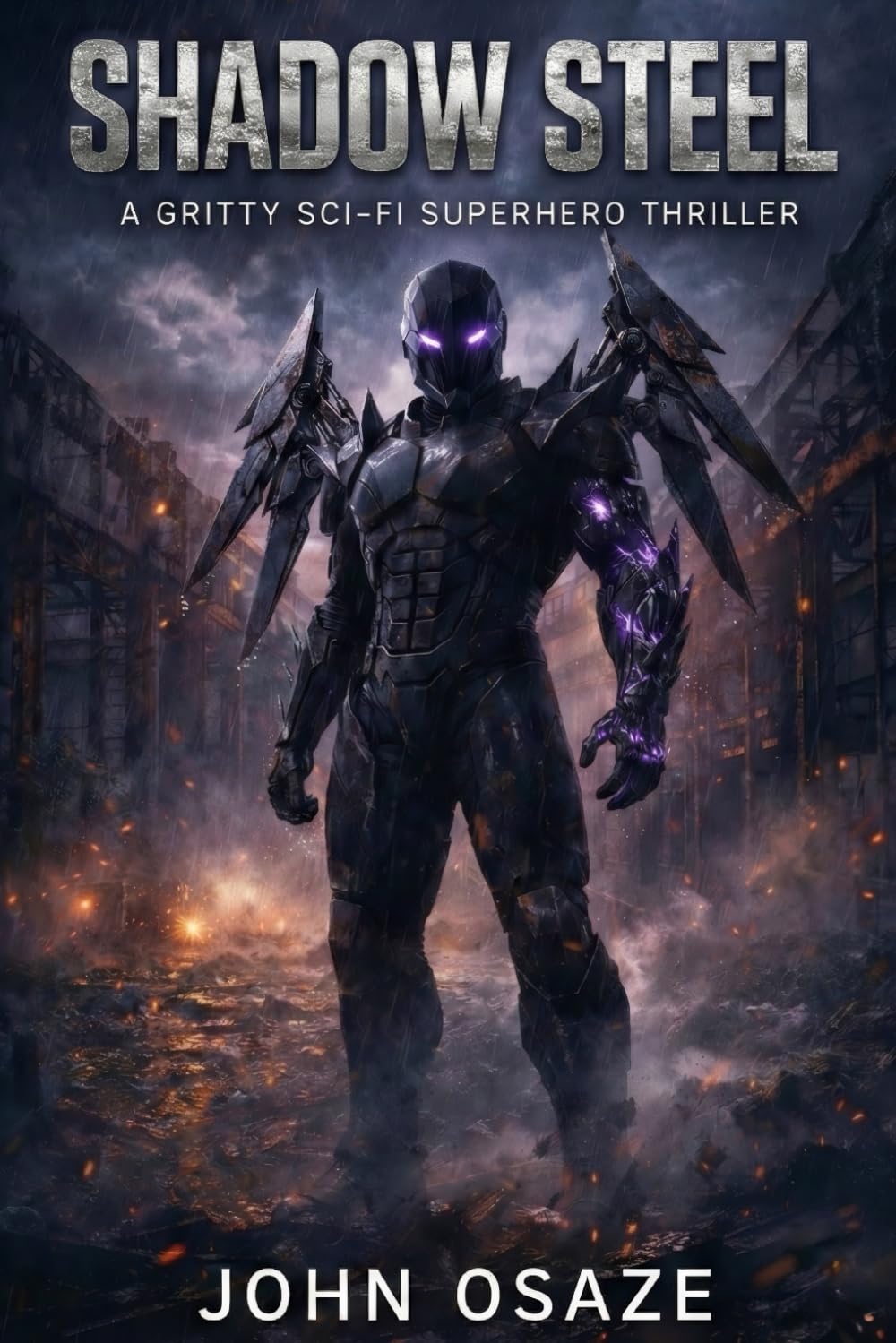 Shadow Steel: A Gritty Sci-Fi Superhero Thriller (Book 1) (The Octahedrals)
