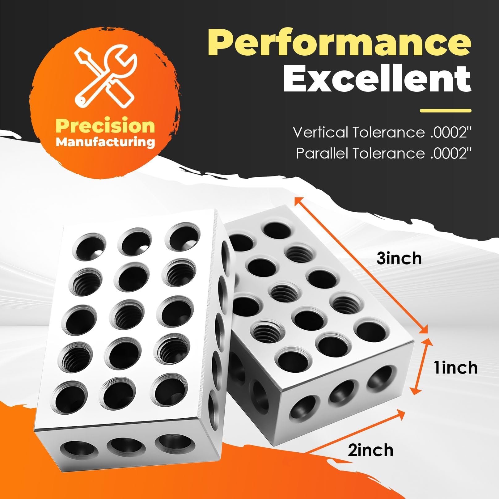 1-2-3 Blocks Precision Calibration Set -2 1-2-3 Blocks Precision Calibration Set -2
