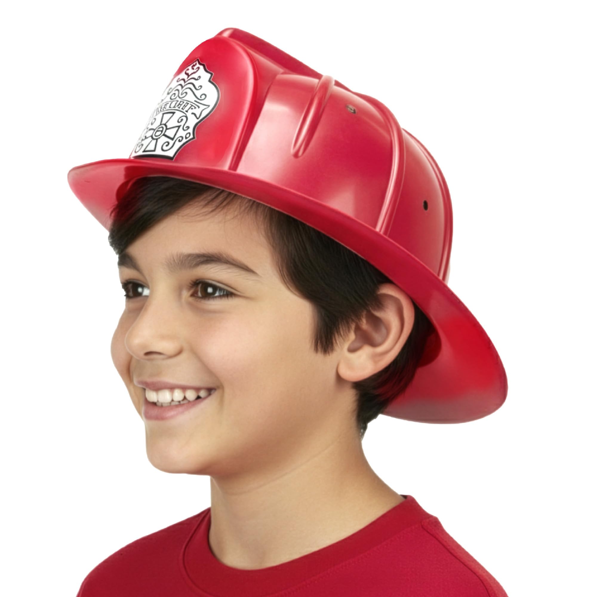 Carnival Toys Casque de pompier rouge 5492