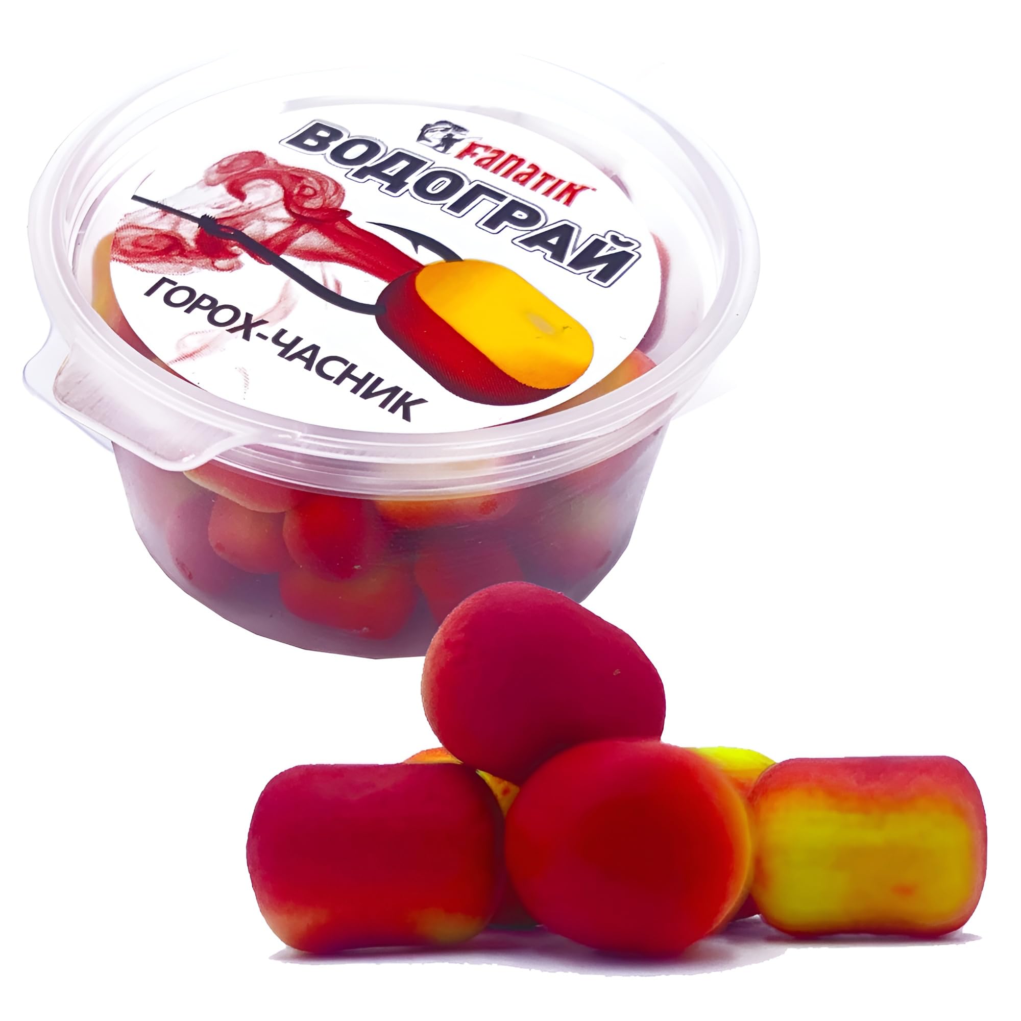 FANATIK Boilie Vodogray 5-12 mm, 6 aromatów, 30 ml przynęta na karpia