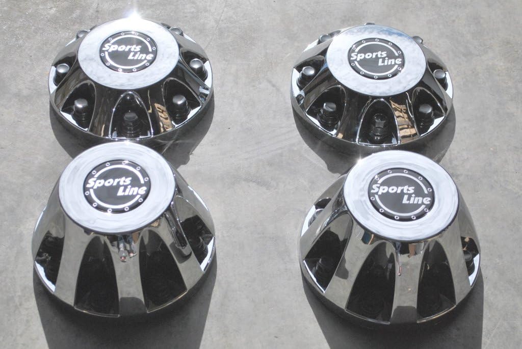 Plastic Hub Cover Chrome-Plated for 2011-Newer Chevy/GMC 3500HD Dually, 17" Wheel