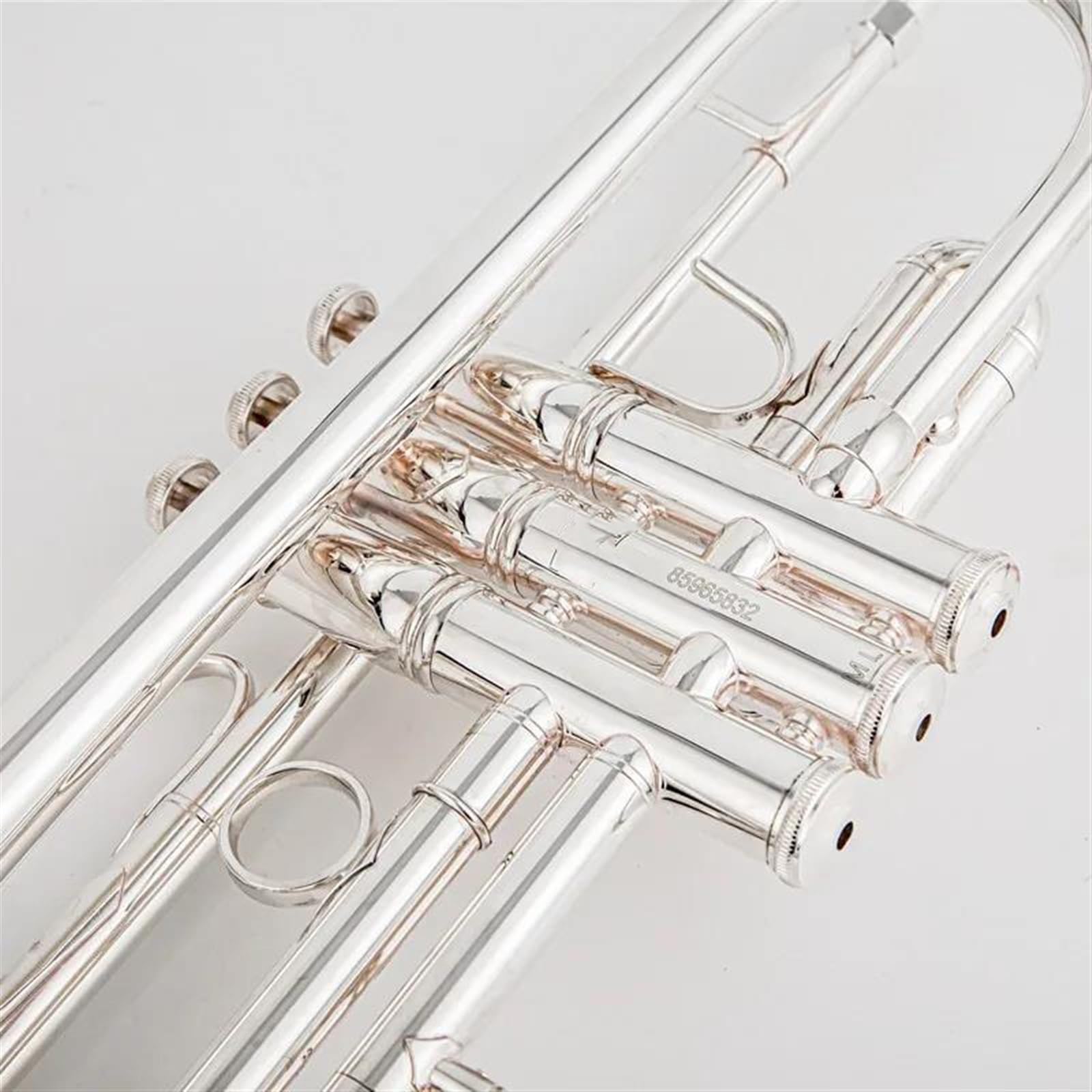 Standardowa Trąbka Instrument Instrument Płaski Z Trąbką Srebrną Mosiężny Instrument Muzyczny Dla Miłośników Muzyki