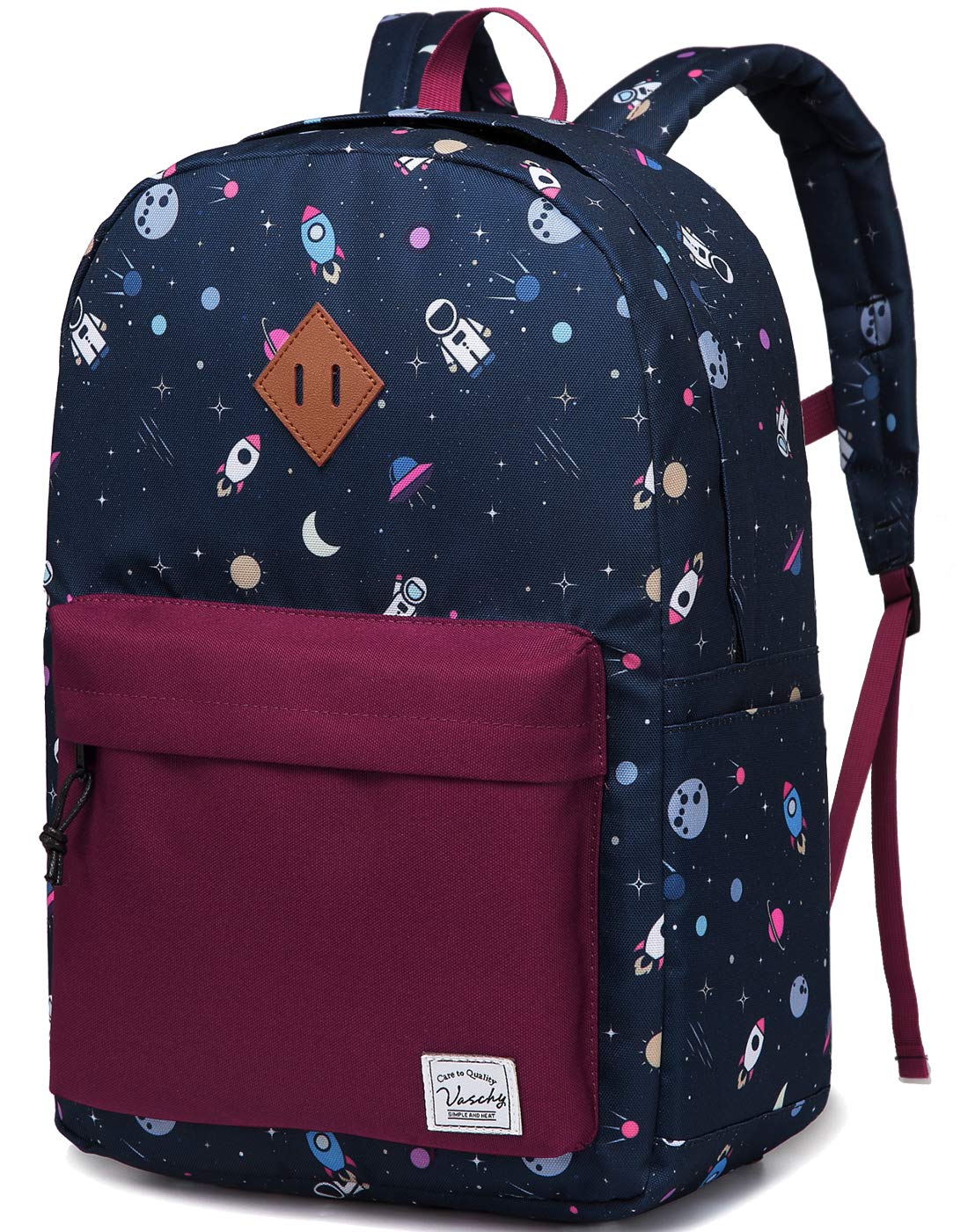 VASCHYKids School Backpack Rucksack for Boys Girls Children's Toddler Backpack Kindergarten Book Bag with Chest Buckle