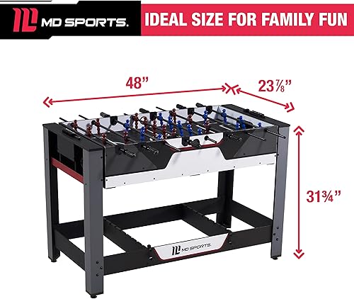 Miniatura 3 de MD Sports Combination Games - Colección de arcade de múltiples estilos, billar, ping pong, hockey, baloncesto y futbolín, incluye todo lo básico
