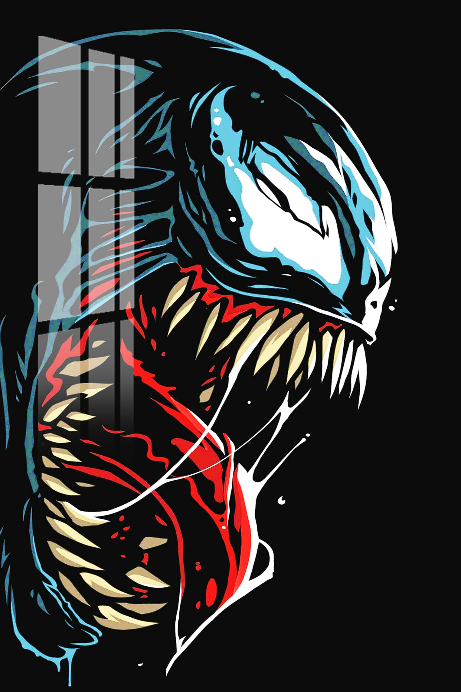 PREMIUM VENOM ACRYLIC FRAME WITH HIGH GLOSSY EFFECT 12x18 inch, Wall Mounted Gift for Women Men Birthday Special Moment Home and Gaming room Decor Frameless Photo Print