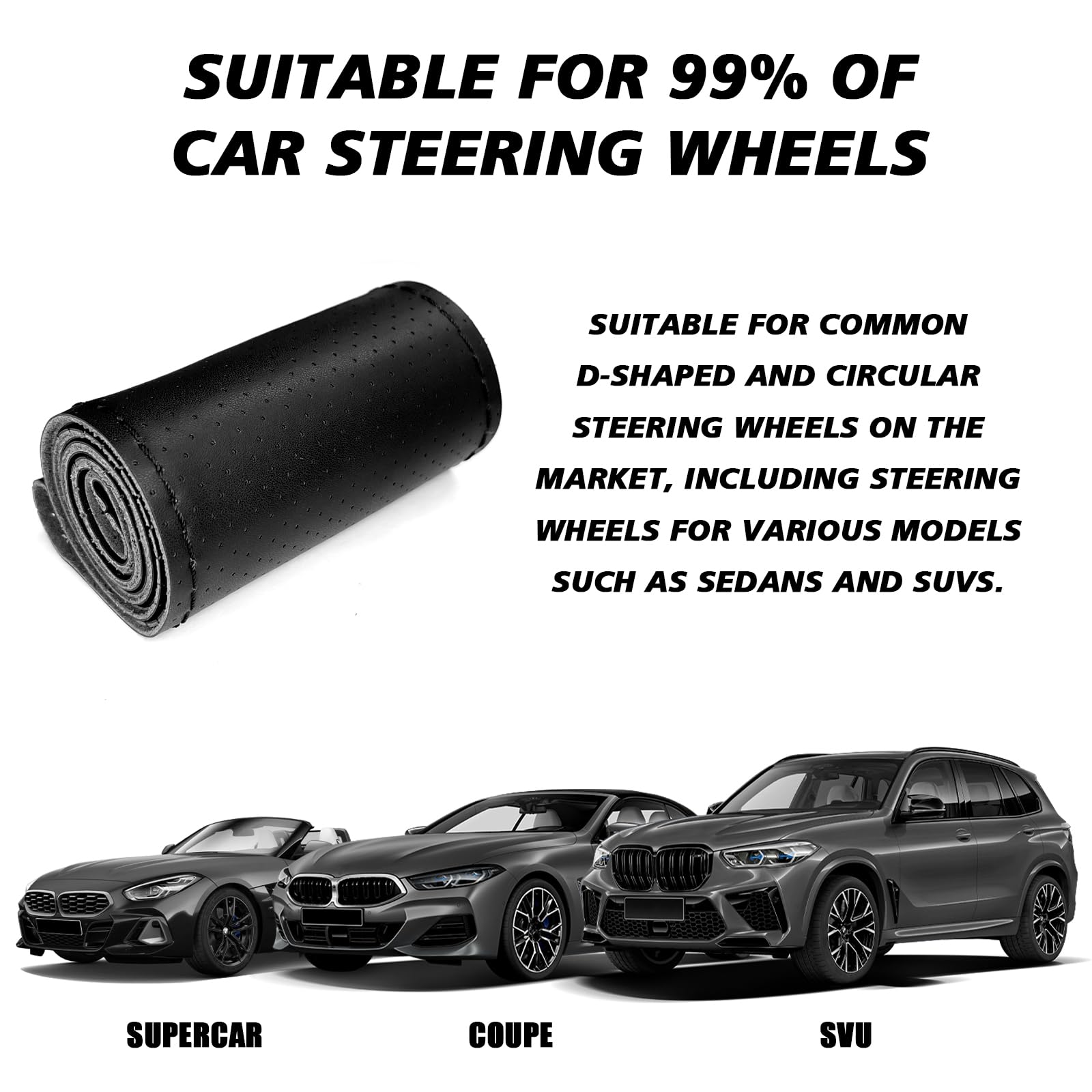 TMI アメリカ製 GT 14インチ ステアリングホイール レザーハーフラップ TMI アメリカ製 GT 14インチ ステアリングホイール レザーハーフ