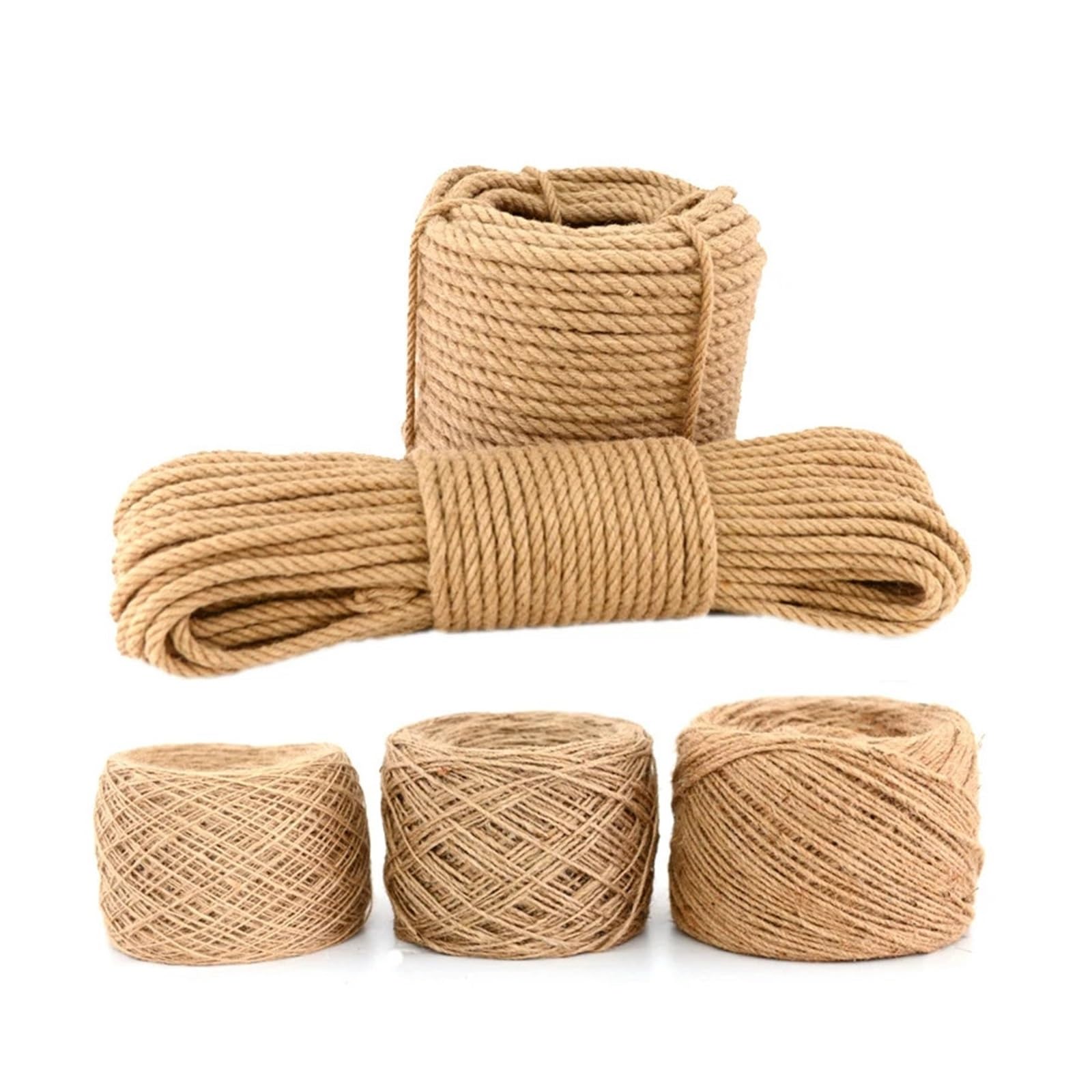 15M 4mm 5mm 7mm Jute Twine
