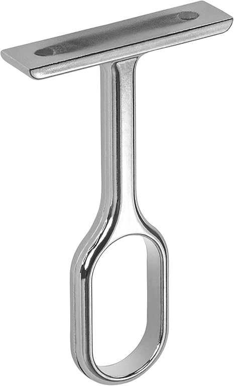 Tubo Armadio Ovale Set Bianco Vestiti Guardaroba Con Parete Campo Tubo 30x18 MM - Foto 11