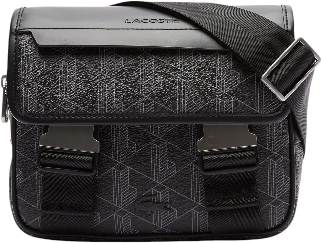 Lacoste Mens The Blend Clipped Monogram Messenger Macao Ubuy