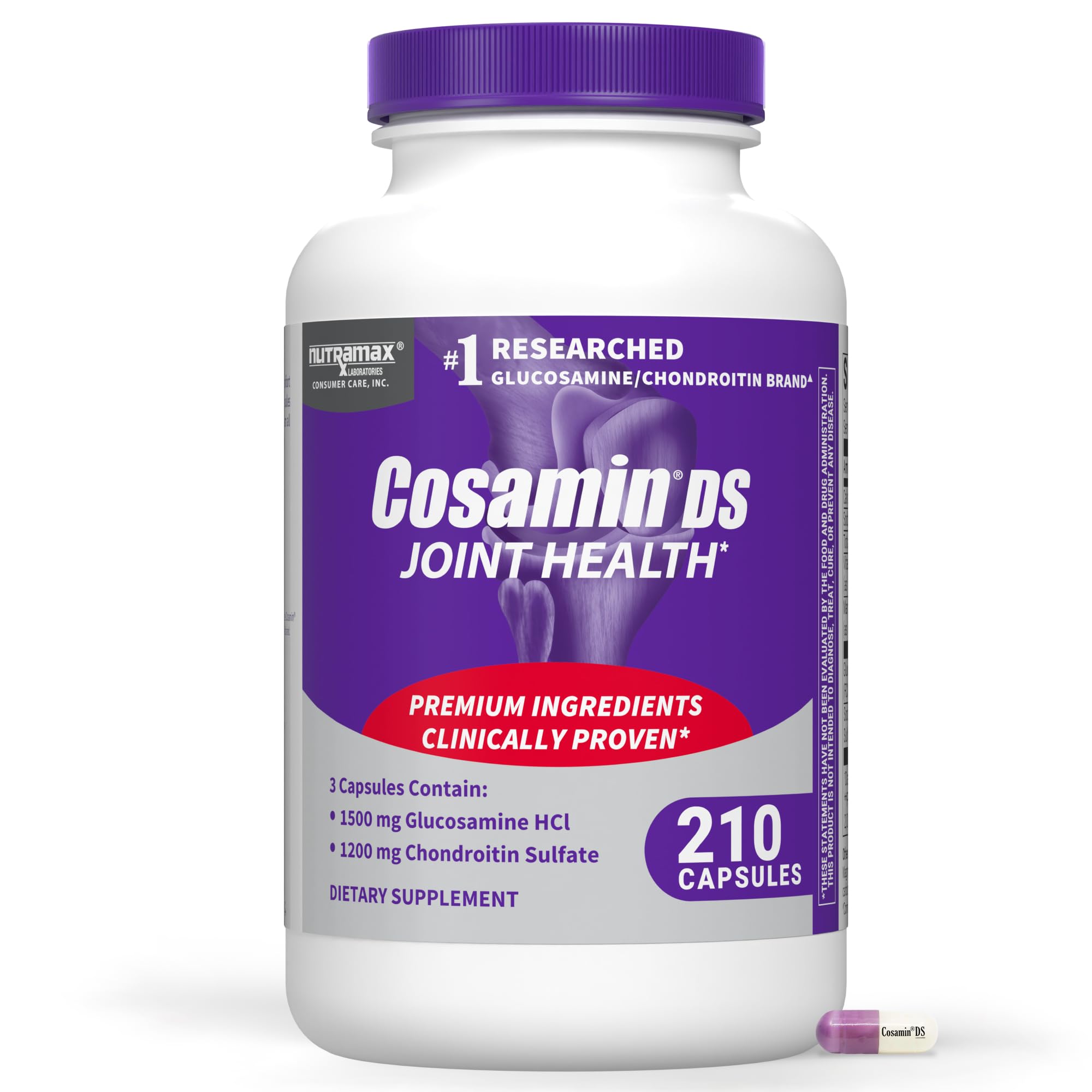 Cosamin DS Joint Health Supplement, Capsules, 210-Count Bottle-picture-16