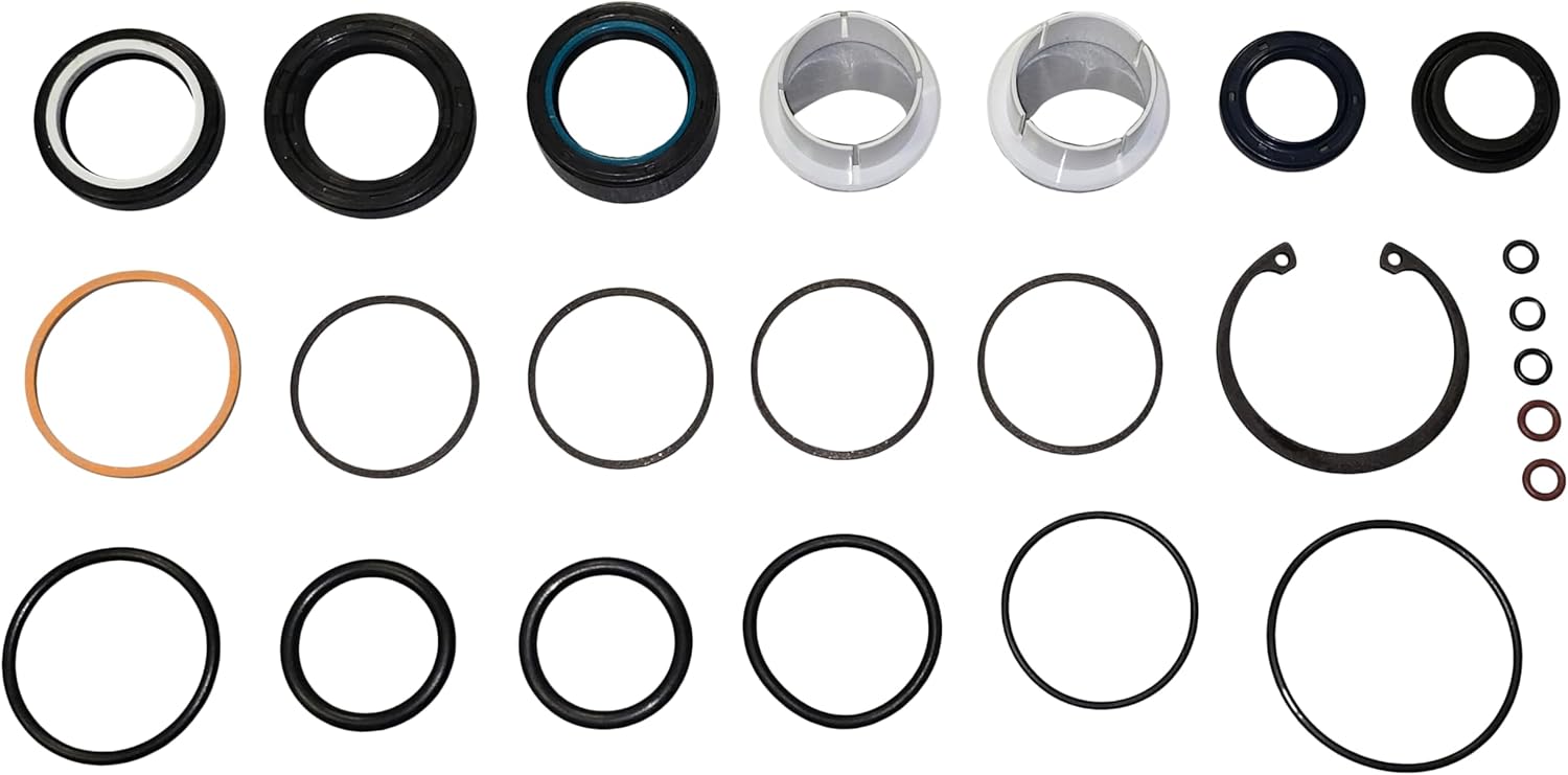 Power Steering Rack and Pinion Seal Kit for Volvo S60 2004-2005 Without Variable Assist | Precision Fit Rack and Pinion Seal Kit - Durable Auto Replacement Part