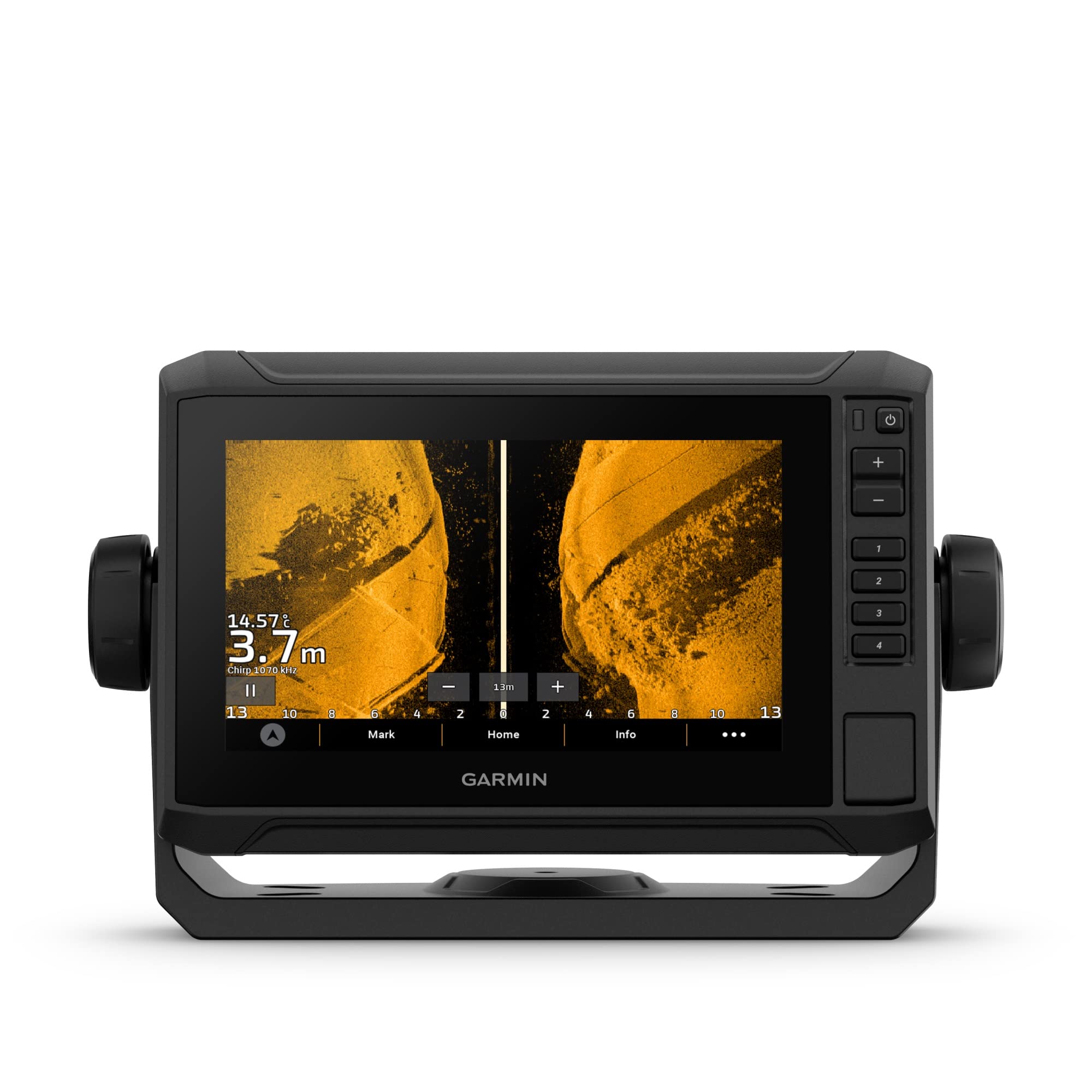 Garmin ECHOMAP UHD2 75sv Without Transducer, 7” Touchscreen Chartplotter, Garmin Navionics+ Canada Inland and Coastal