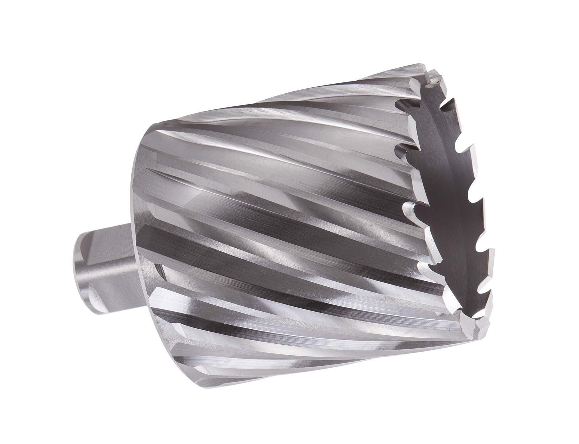 Cortador de anulares HSS de 2 3/8 pulgadas de diámetro x 2 pulgadas de profundidad de corte