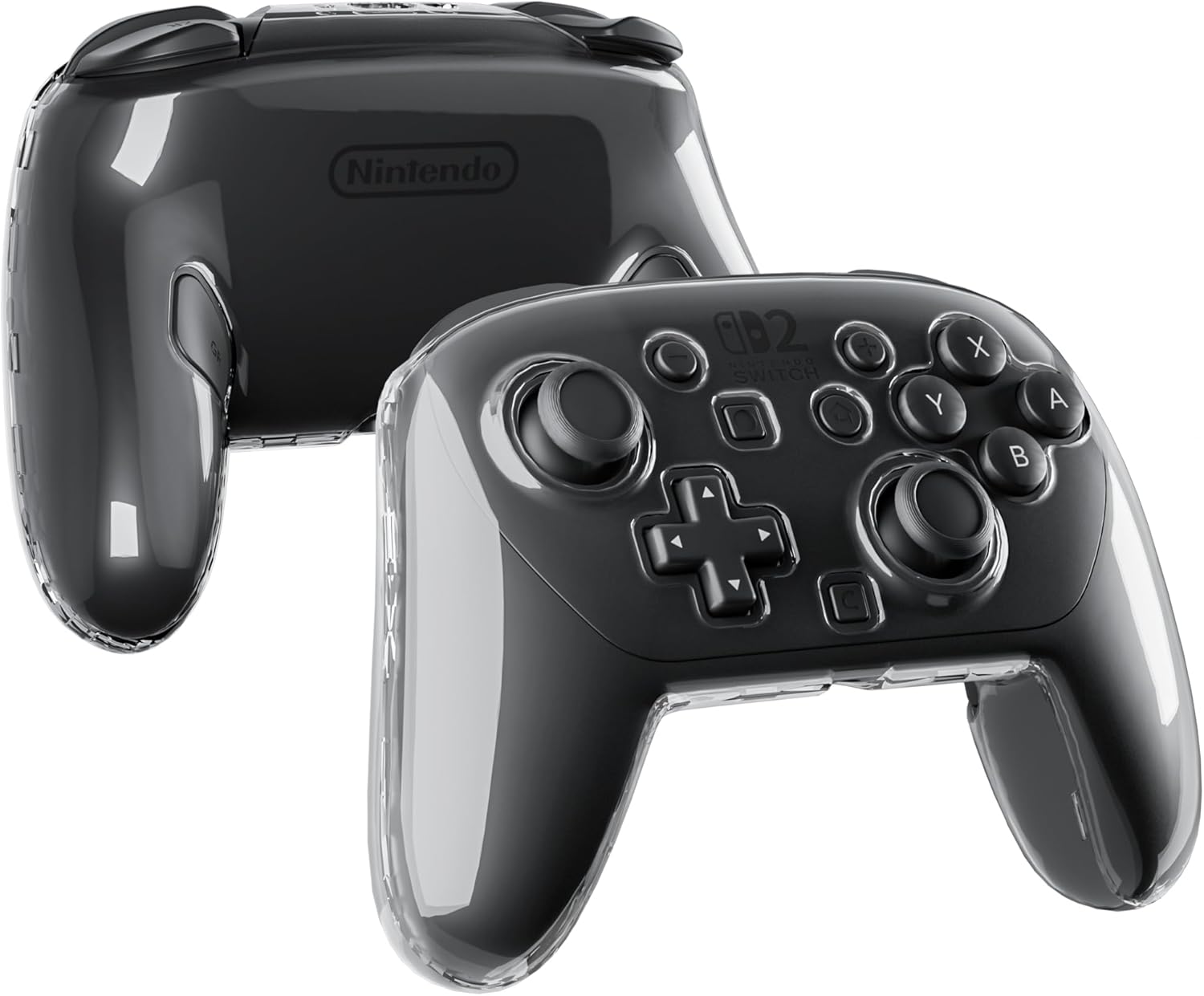 Amazon.com: PAWDIARY Clear Switch 2 Pro Controller Case Hardshell ...
