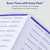 Avery Easy Peel Address Labels, Sure Feed, Permanent, White, 2/3" x 1-3/4", 2 Pack, 1,200 Labels Total (32133) – view 5