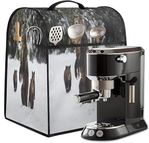 Grizzly Bear - Cubierta para mezclador de cocina compatible con 6-8 cuartos de galón, cubierta para batidora de pie para cabezal inclinable y