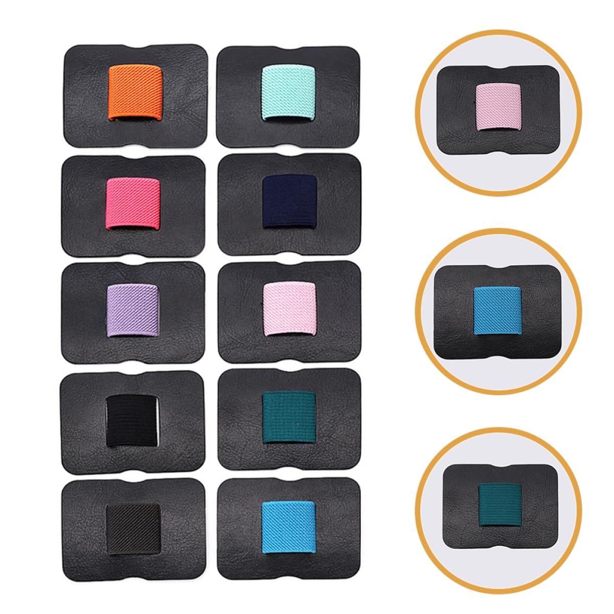 STOBOK 50stücke Selbstklebende Stift Und Kabelhalter Für Notebooks Und Tablets Flexibles Design Für Journale Planer Bürobedarf Verschiedenen Farben Erhältlich