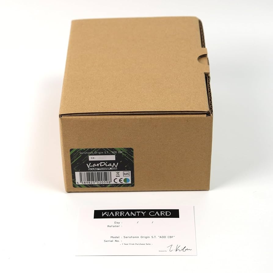 【最終価格】Serotonin Origin S.T. \"ADD CBF\" KarDiaN SEROTONIN ORIGIN S.T. 