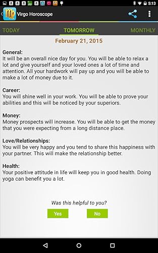 Virgo Horoscope
