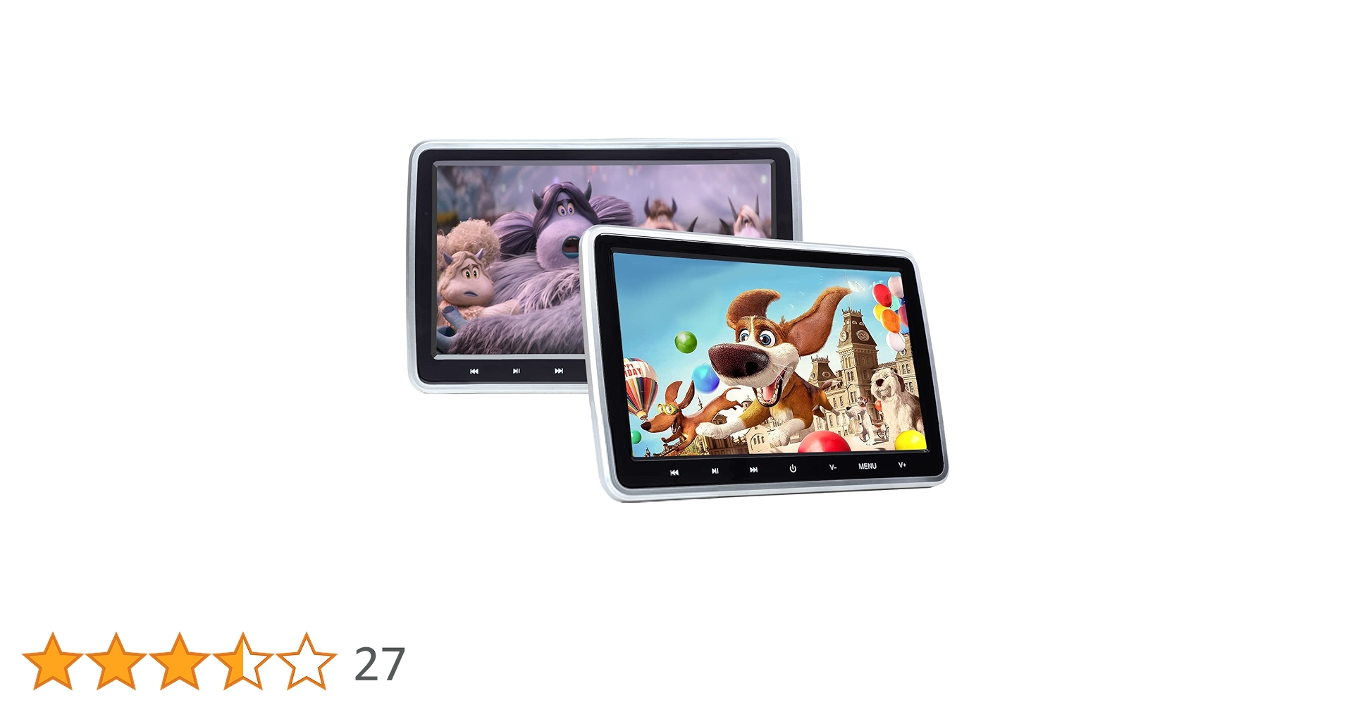 EONON ヘッドレストモニター 2台セット DVDプレーヤー 10.1インチ Eonon ヘッドレストモニター 2台セット 10.1インチ DVD