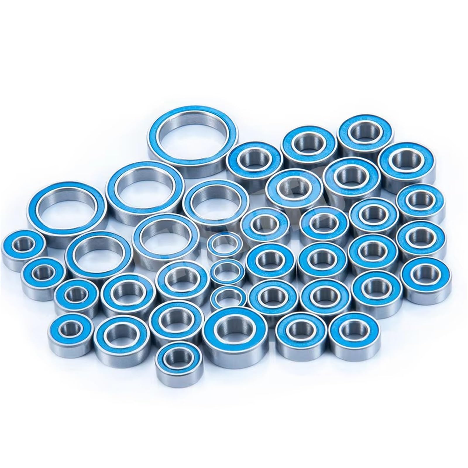 RC Toys Spare For TRX-4 For Bronco 1/10 Replacement Wheel Hub Axle Blue Sealed Bearing Kit RC Crawler Car Parts RC Car Accessories 39Pcs