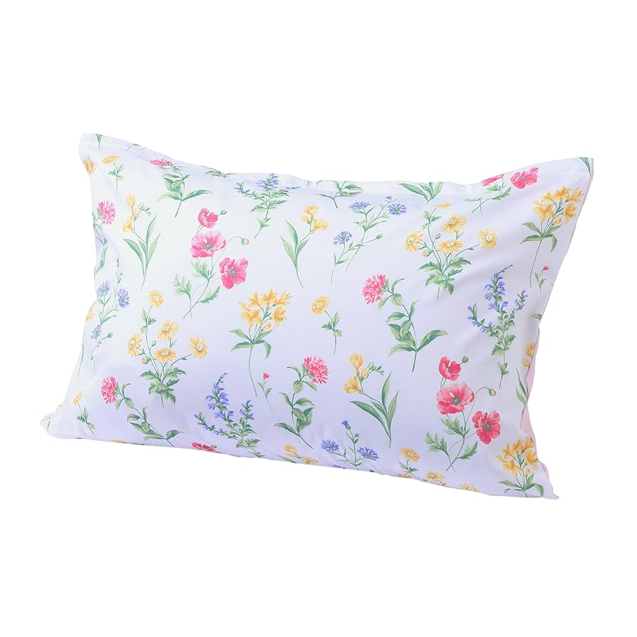 枕 花柄 クッション 花 レディース 寝具 枕カバー Amazon|nishikawa【西川】 枕カバー 65X45cm 洗える 枕がズレ