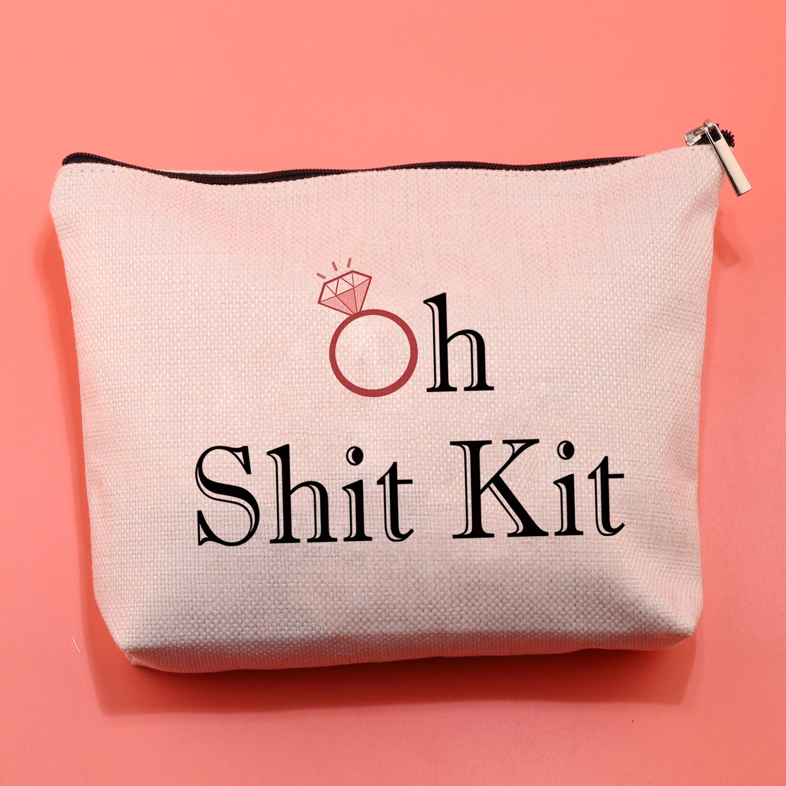 Bachelorette Kit Taschen Brautdusche Geschenk Oh Shit Kit Make-up Tasche Hochzeit Party Kosmetiktasche Brautjungfer Make-up Tasche, Oh Shit Kit