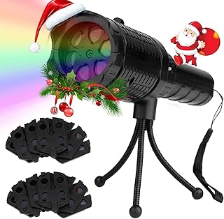 3 Pcs Flashlight Projector for Kids | Flashlight Projector for Kids,Slide Projector Flashlights with 12 Christmas Patterns Night Light for Kid Lear-au