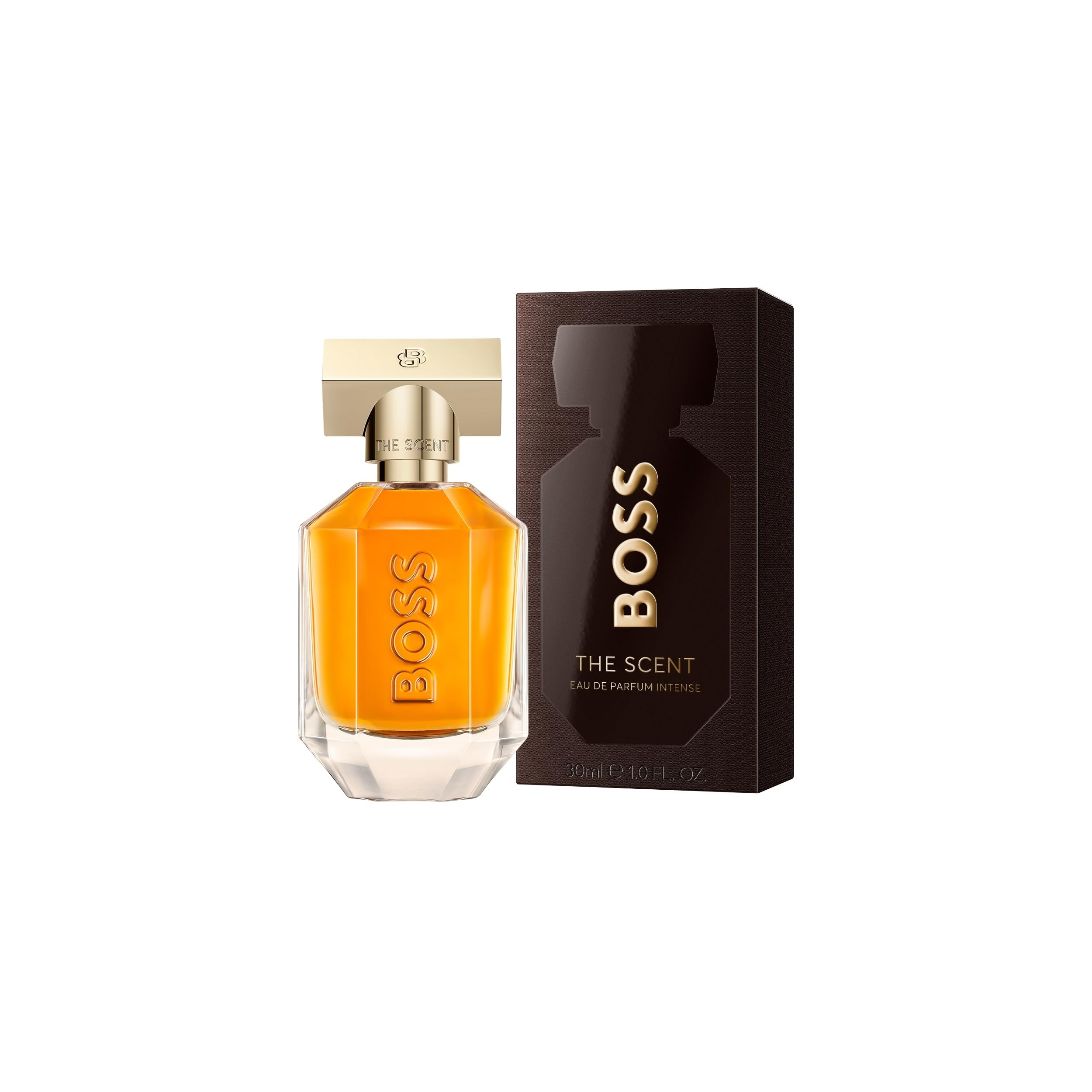 Boss The Scent Eau de Parfum Intense para Mujer | Fragancia floral y ambarina con flor de café y acorde de café, perfume femenino intenso y seductor que dura toda la noche.